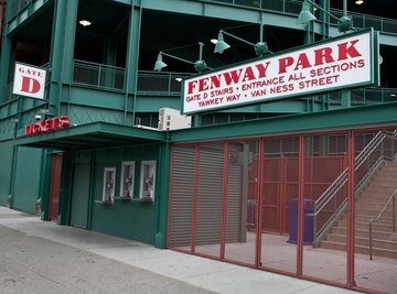 Built in 1912, Boston's Fenway Park is the oldest ballpark in major league baseball.