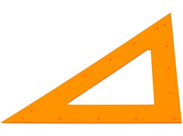 Find the measure of the angles in a right triangle with the sine, cosine and tangent functions.