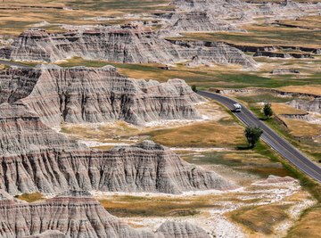 The Badlands of South Dakota are some of the most recognizable formations of the Great Plains.