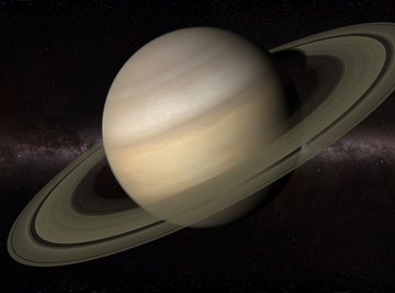 pictures of large saturn planet