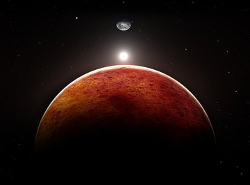 mars from earth