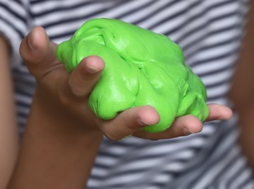 How to Make Slime for Kids Without Borax, Food Coloring and White