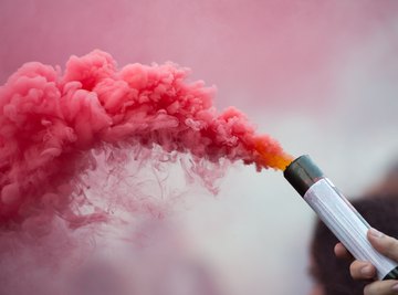 How to Make Colorful Smoke Bombs