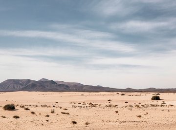 The Topography of Deserts