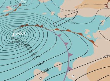 Five Different Types of Weather Maps