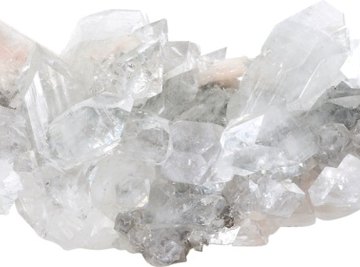Quartz and Calcite share the same crystalline shape.