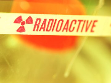 Radioactive tracers require care in handling.
