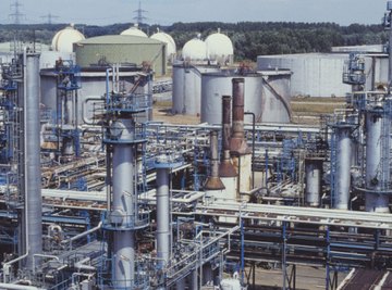 Hydrocarbon gas is a feedstock for petrochemical manufacture.