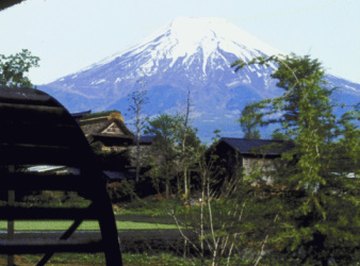 Mt. Fuji in Japan is a composite volcano, also known as a stratovolcano.