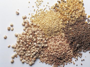 The unit grain originally measured the weight of literal grains.