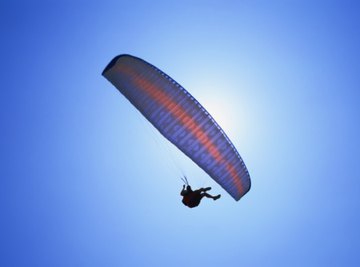 A sport parachute is one of many specialized types.