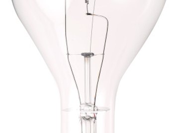 A light bulb can be lit using salt water as a conductor of electricity.