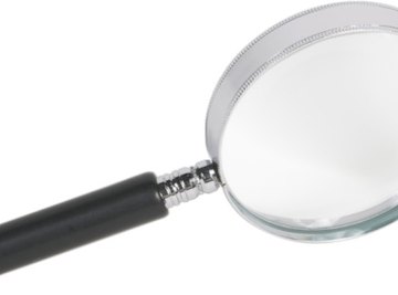 Use a magnifying glass to do a few fun experiments.