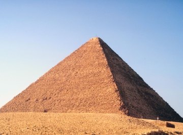 The angle of the edge of the great Khufu pyramid in Egypt is calculated to be at about 41 degrees.
