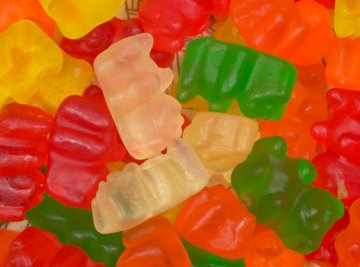 Gummy bears make inexpensive science experiment tools.
