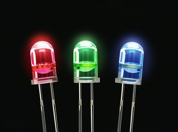 A LED is a type of diode that glows when current passes through it.