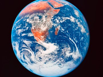 Earth rotates on its axis once every 24 hours in addition to revolving around the sun once every 365 days.