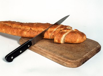 A slice of bread is a fractional portion of the loaf.