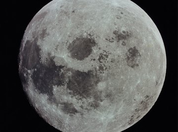 The moon is a natural satellite orbiting the Earth.