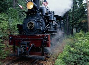 Some trains use vaporization to power huge steam engines.