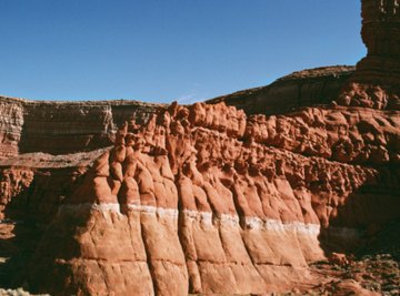 The Grand Canyon is a classic example of sedimentary rock layers formed since the beginning of time.