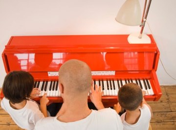 Although they look simple on the outside, inside pianos are extremely complicated.