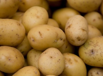 Potatoes contain phosphoric acid, which facilitates chemical reactions.