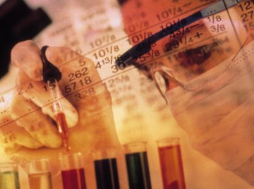 Find what chemicals are present in solvents using paper chromatography.