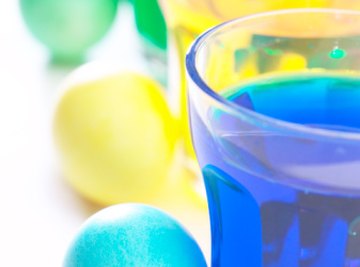 With food coloring and an egg, you can show how osmosis works.