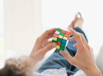 The Rubik's Cube is a 3D mechanical puzzle.