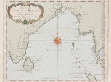 The Indian Ocean contains tectonic ridges and deep trenches.