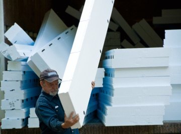 Foam is a popular thermal insulator often used in home construction.