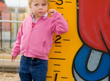 Height can be measured in centimeters or feet and inches.