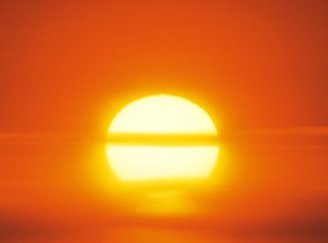The sun heats Earth, and that energy in the atmosphere has an impact on the weather.