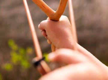 Trebuchets originated from basic slingshots.