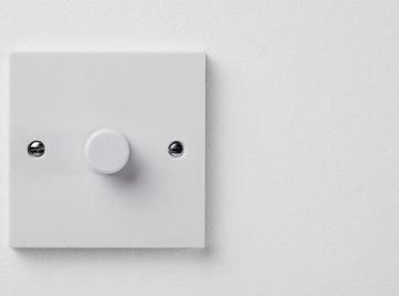 Rheostats are a type of variable resistor used as dimmer switches in homes.