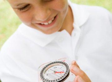 Students can create their own compasses to learn the concepts of magnetism.