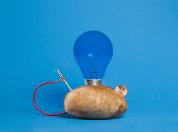 How to Make a Potato-Powered Light Bulb