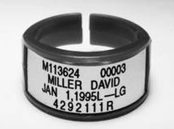 A radiation dosimeter bracelet, courtesy princeton.edu