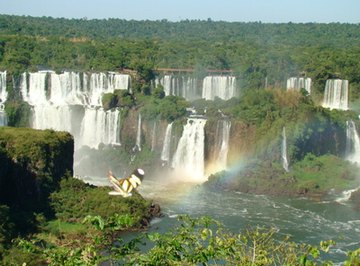 Waterfalls in the Amazon