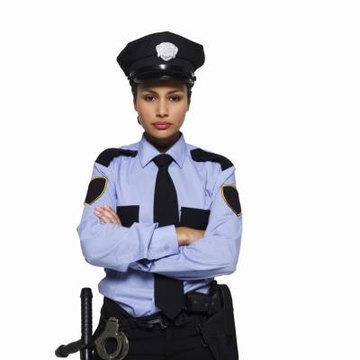 Portrait of a policewoman.