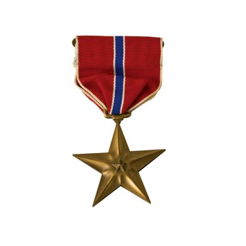 Bronze Star medals are awarded for meritorious or heroic action in combat.