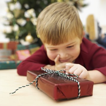 Crafts can teach your child that there's more to Christmas than gifts.