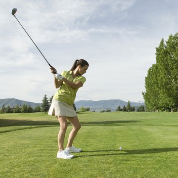 Many golf courses offer clinics or private lessons for beginning female golfers.