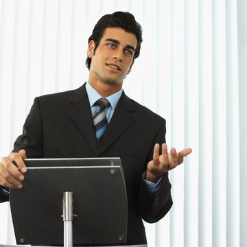 Opening statements draw your audience into the debate.