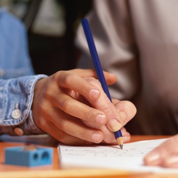 Kindergarten students will work on handwriting often.
