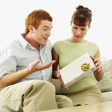 If you cannot show up to an event such as a wedding or birthday in person, make sure to make arrangements to send a present when you decline the invitation.