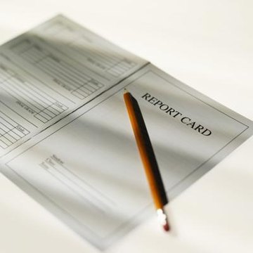 There are a few cons in using report cards to measure a student's progress.