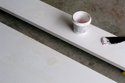 Paint boards and trim.