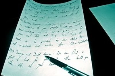 Get it in writing.